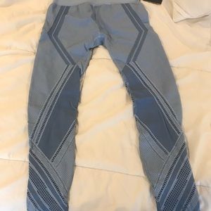 Light blue workout leggings